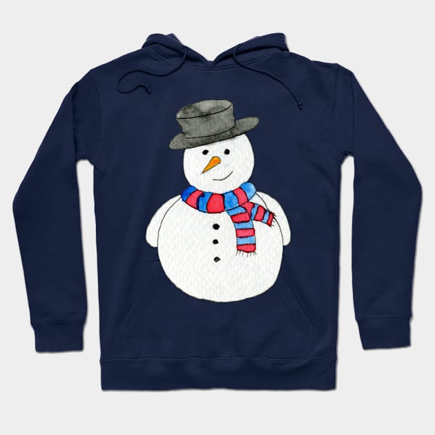 Frosty the Snowman Hoodie by atangledkite